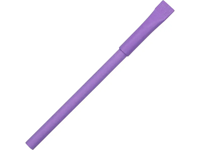 Ручка картонная с колпачком Recycled, фиолетовый - 12600.14