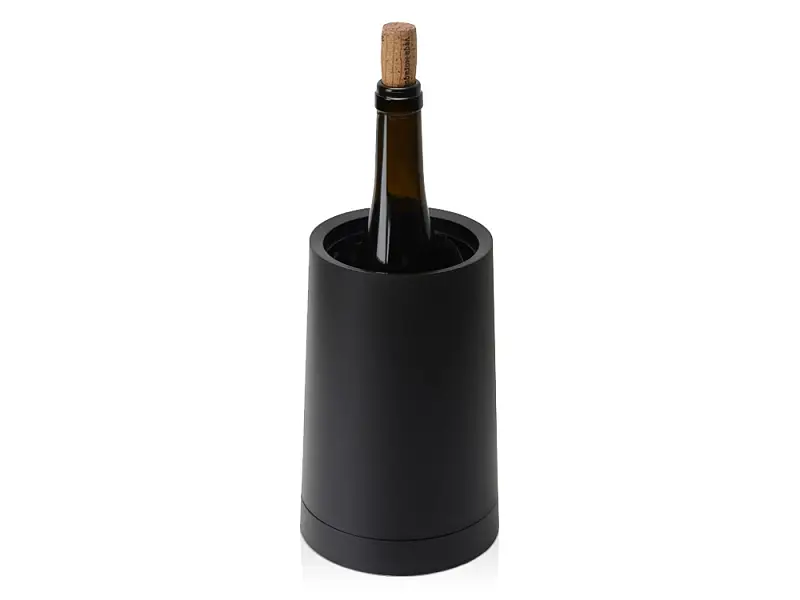 Охладитель Cooler Pot 2.0 для бутылки цельный, черный - 10734501