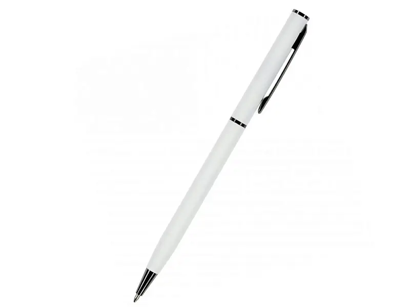 Ручка шариковая автоматическая BrunoVisconti®, 0.7 мм, синяя PALERMO (белый металлический корпус) - 20-0250.14