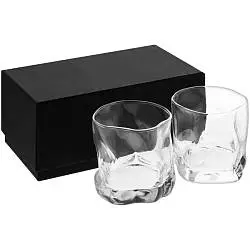 Набор из 2 стаканов Crystal Clear, диаметр 8,6 см, высота 8,7 см; упаковка 21,5х12,2х9,8 см