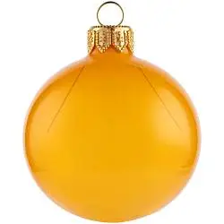 Елочный шар Gala Night в коробке, золотистый, диаметр шара: 6 см; коробка: 8х7х7 см