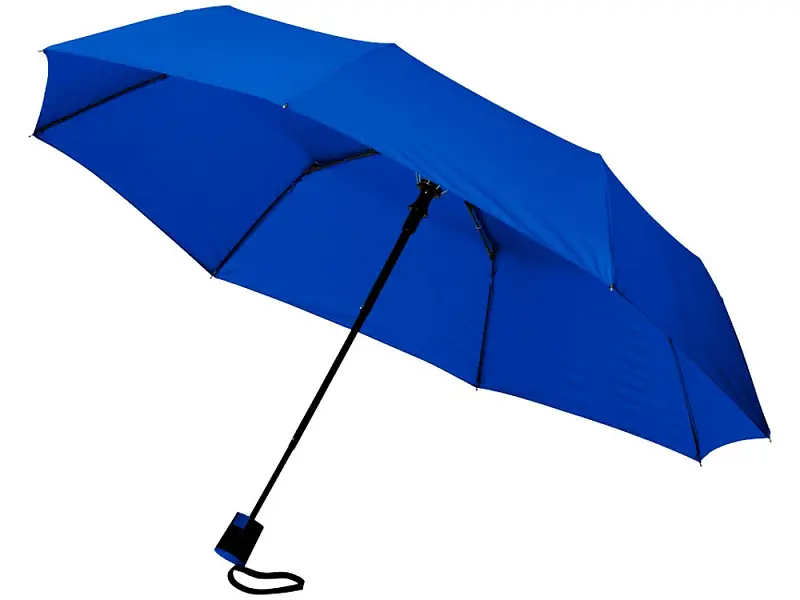 Зонт Wali полуавтомат 21, ярко-синий - 10907709