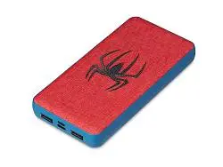 Портативное зарядное устройство с возможностью полноцветной печати на ткани и нанесения силиконового 3D-лого по индивидуальному дизайну клиента