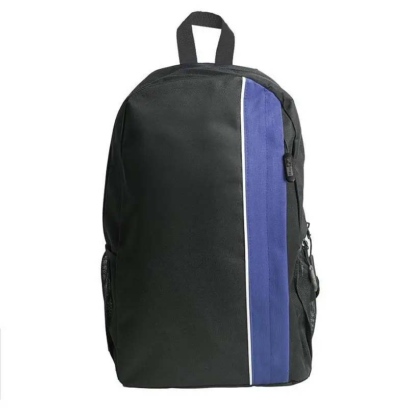 Рюкзак PLUS, чёрный/т.синий, 44 x 26 x 12 см, 100% полиэстер 600D - 16784/35/26