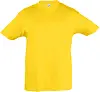 Футболка детская Regent Kids 150 желтая, на рост 96-104 см (4 года)