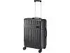 Ровер чемодан на колесах из материалов, переработанных согласно стандарту GRS, объемом 70 л,черный
