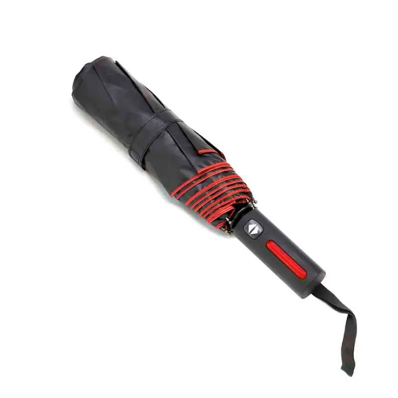 Автоматический противоштормовой складной зонт Sherp, красный - 8010.05
