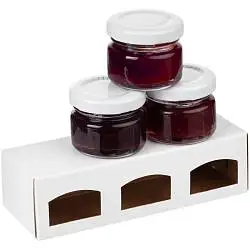 Набор джемов Best Berries из садовых ягод, упаковка: 14,1х4,6х3,9 см