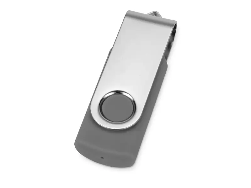 Флеш-карта USB 2.0 16 Gb Квебек, темно-серый - 6211.38.16