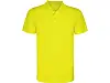 Рубашка поло Monzha мужская, неоновый желтый