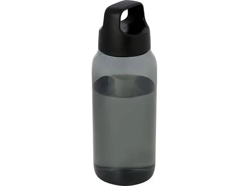 Бутылка для воды Bebo из переработанной пластмассы объемом 450 мл - Черный - 10078590