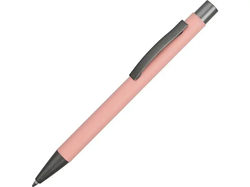 Ручка металлическая soft-touch шариковая Tender, пыльно-розовый - 18341.18