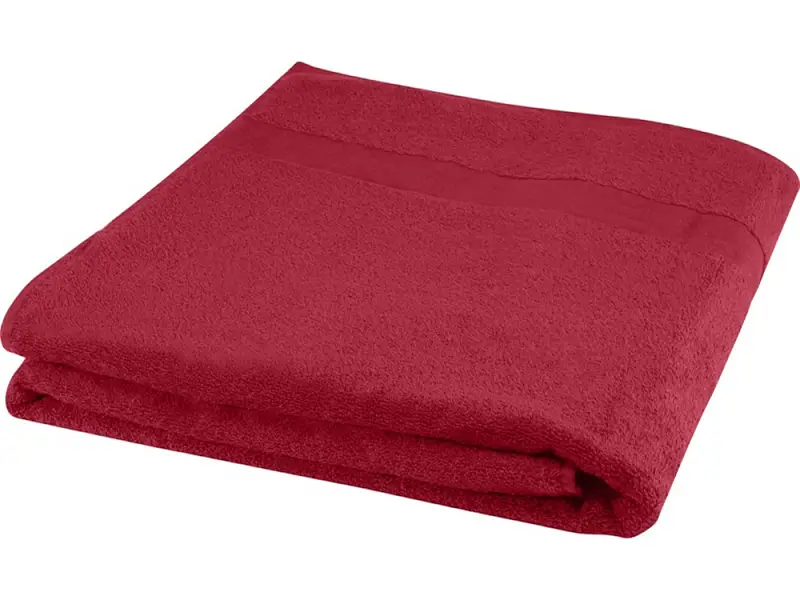 Хлопковое полотенце для ванной Evelyn 100x180 см плотностью 450 г/м², красный - 11700321