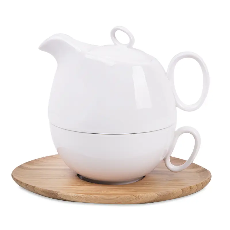 Набор  "Мила": чайник и чайная пара - 21501_без/упаковки