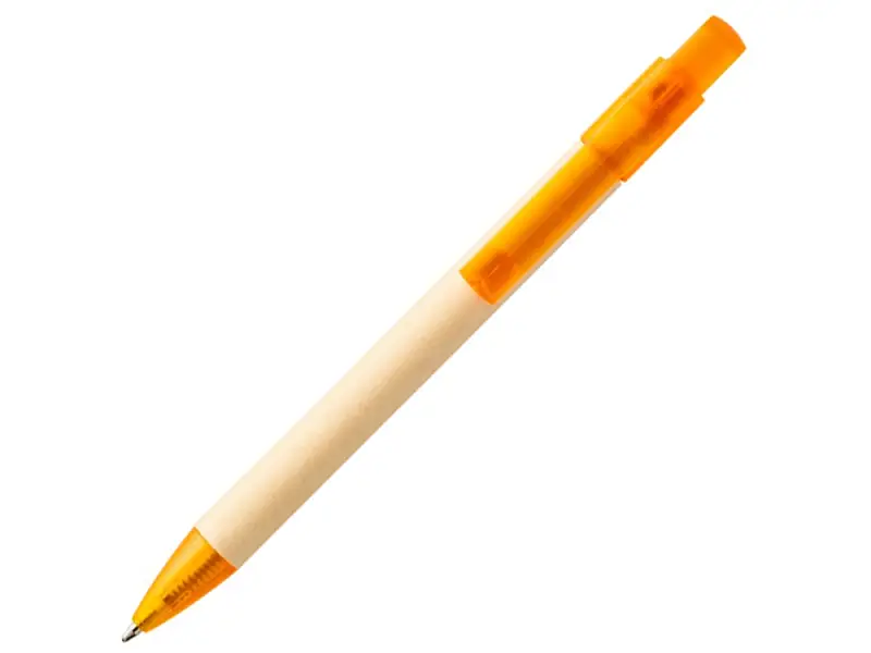 Шариковая ручка Safi из бумаги вторичной переработки, оранжевый - 10758205