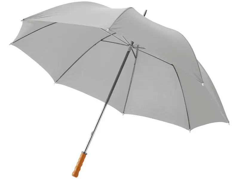 Зонт Karl 30 механический, светло-серый - 10901810