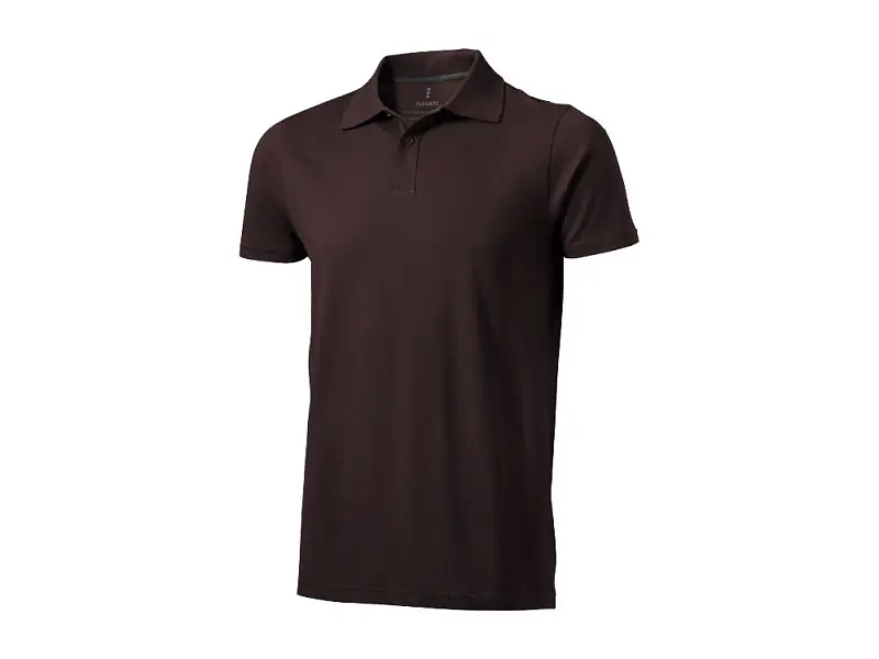 Рубашка поло Seller мужская, шоколадный коричневый - 3809086XS
