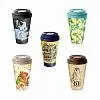 Стакан с крышкой Tumbler на заказ, диаметр основания 6 см, высота без крышки 14,5 см, высота с крышкой 16 см