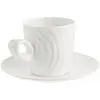 Чайная пара Attimo, чашка: диаметр 8 см, высота 8 см, блюдце: диаметр 15,5 см; упаковка: 16х17х10,5 см