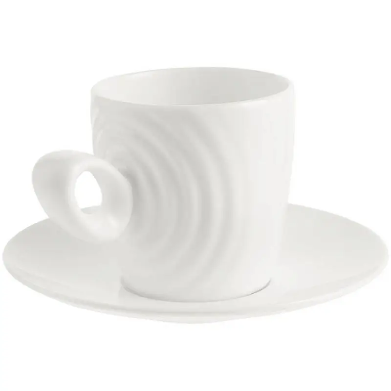 Чайная пара Attimo, чашка: диаметр 8 см, высота 8 см, блюдце: диаметр 15,5 см; упаковка: 16х17х10,5 см - 15815.60
