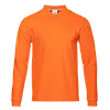 Рубашка поло мужская 104LS_Оранжевый (28)  (L/50)