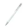 Ручка металлическая Ingrid софт-тач, белая-S