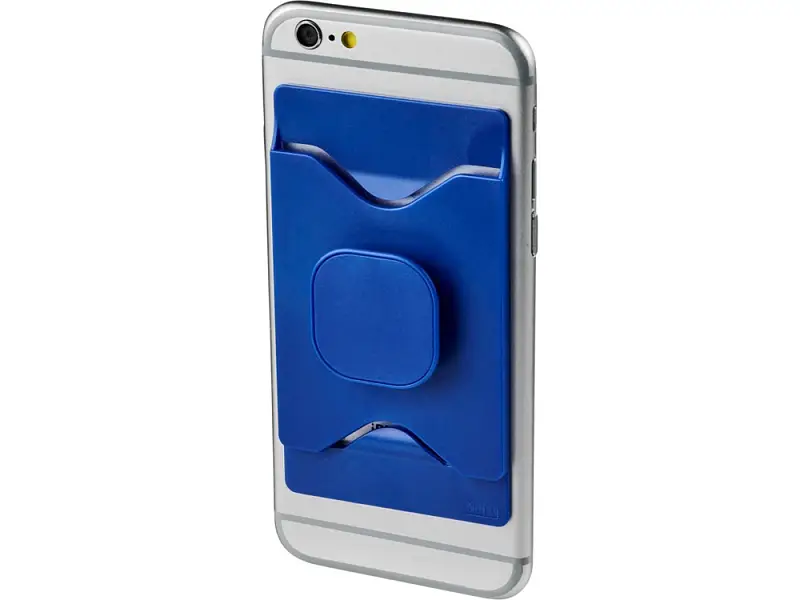 Держатель для мобильного телефона Purse с бумажником, ярко-синий - 13510402