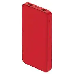 Внешний аккумулятор Polus, 10000 Mah, софт-тач покрытие