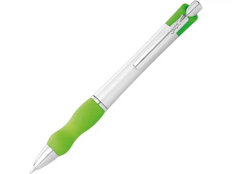 Ручка шариковая Bubble, зеленое яблоко, черные чернила - 10637300