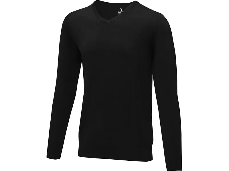 Мужской пуловер Stanton с V-образным вырезом, черный - 3822599XS