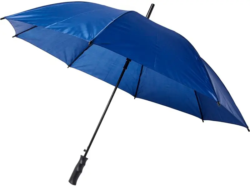 23-дюймовый ветрозащитный полуавтоматический зонт Bella, темно-синий - 10940103