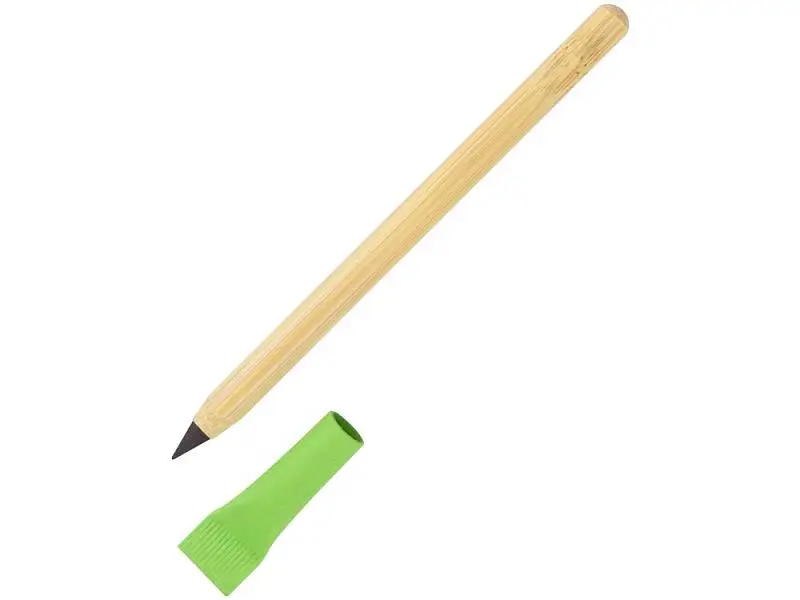Вечный карандаш из бамбука Recycled Bamboo, зеленое яблоко - 11537.03