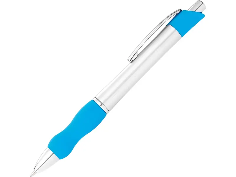 Ручка шариковая Bubble, голубой, черные чернила - 10637301