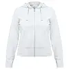 Толстовка женская Hooded Full Zip серый меланж, размер XS