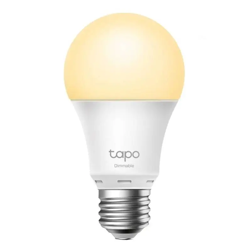 Умная лампа Tapo L510E, диаметр 6 см, высота 11,5 см; упаковка: 11,8x6x6 см