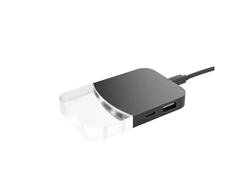 USB хаб Mini iLO Hub, черный - 965131