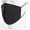 Бесклапанная фильтрующая маска RESPIRATOR 800 HYDROP черная без логотипа в черном пакете