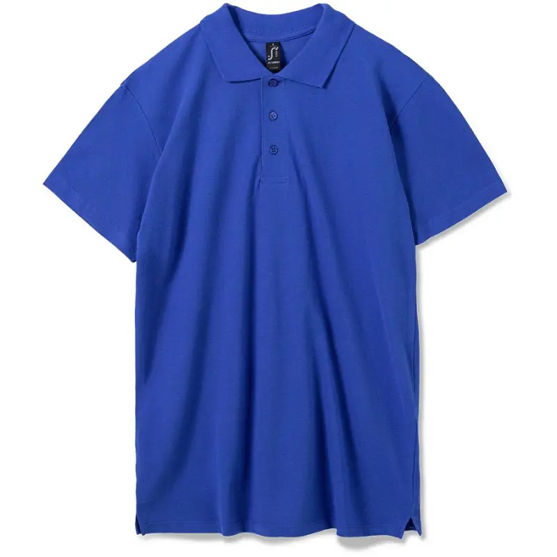 Рубашка поло мужская Summer 170 ярко-синяя, размер XS - 1379.440