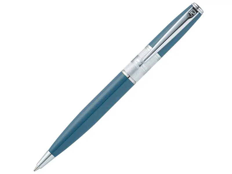 Ручка шариковая Pierre Cardin BARON. Цвет - зелено-синий. Упаковка В. - 417605