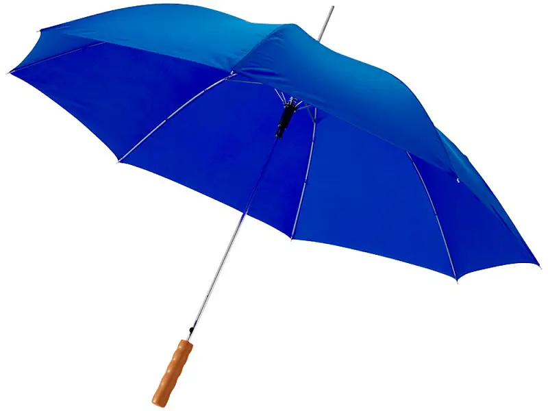 Зонт-трость Lisa полуавтомат 23, ярко-синий - 10901709