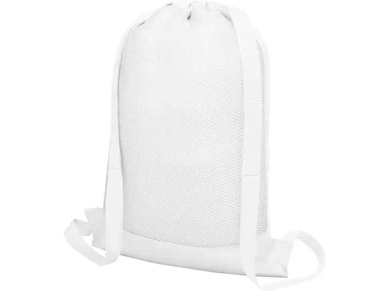 Nadi cетчастый рюкзак со шнурком, белый - 12051603