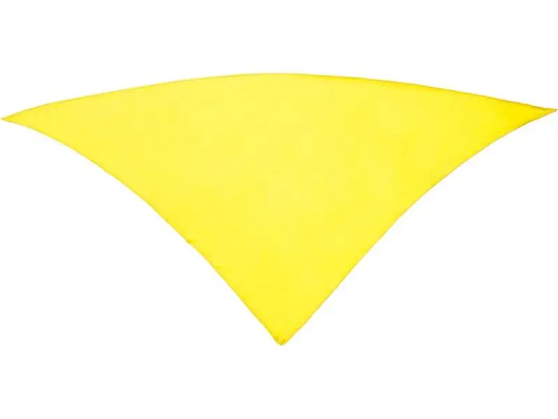 Шейный платок FESTERO треугольной формы, желтый - PN900303