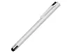 Ручка металлическая стилус-роллер STRAIGHT SI R TOUCH, белый