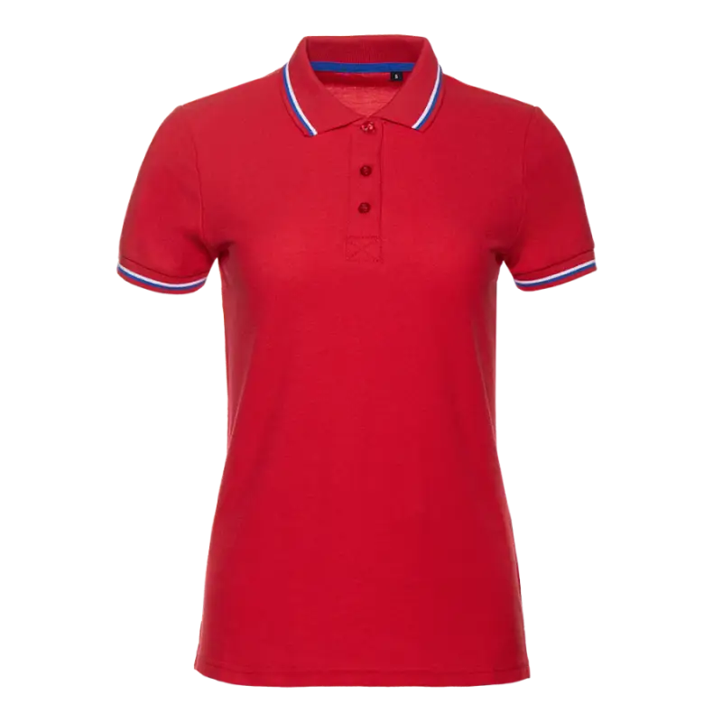 Рубашка поло женская 04WRUS_Красный (14) (M/46)
