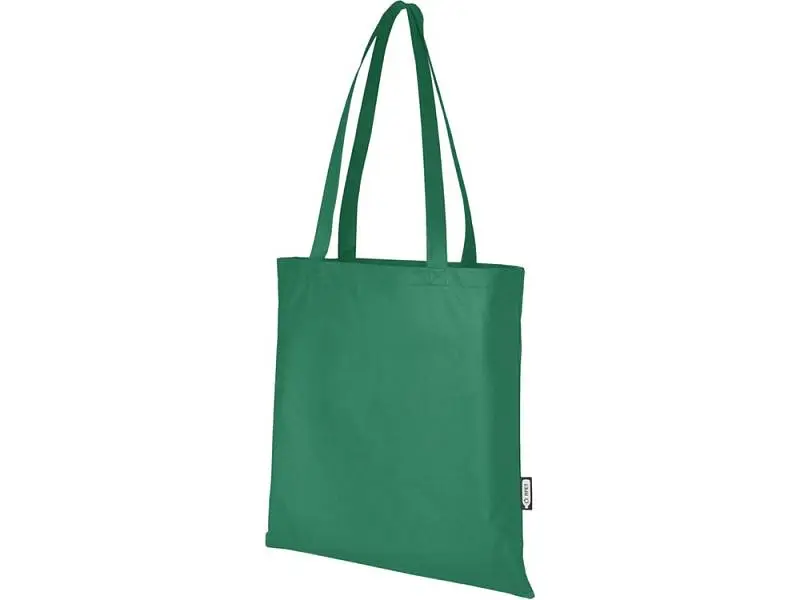 Zeus эко-сумка из нетканого материала, переработанного по стандарту GRS, объемом 6л - Зеленый - 13005161