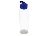 Бутылка для воды Plain 2 630 мл, прозрачный/оранжевый