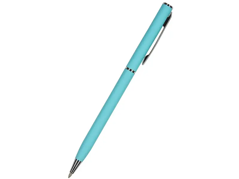 Ручка Palermo шариковая  автоматическая, бирюзовый металлический корпус, 0,7 мм, синяя - 20-0250.09