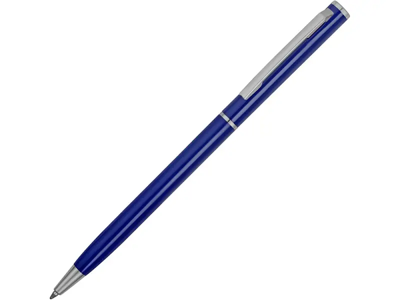 Ручка металлическая шариковая Атриум, синий - 77480.02