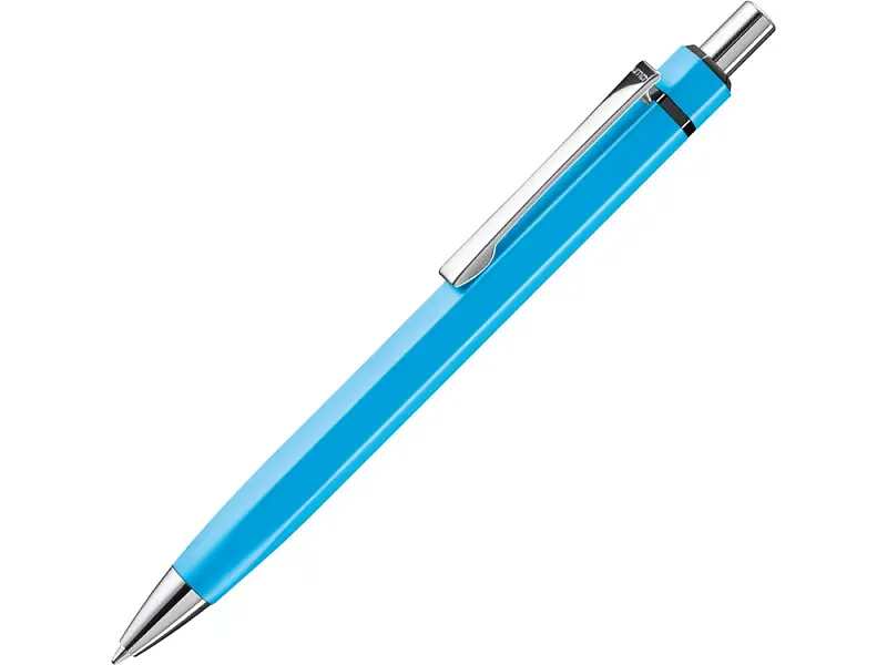Ручка шариковая шестигранная UMA Six, голубой