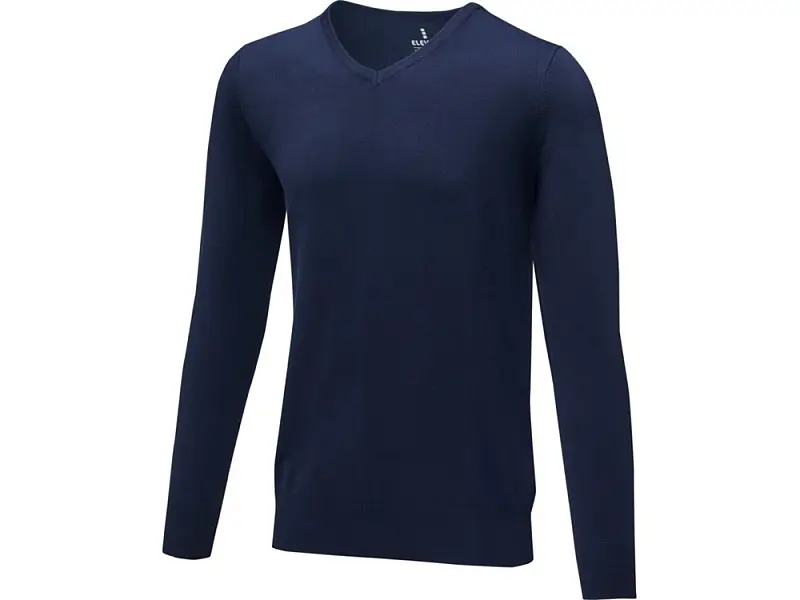 Мужской пуловер Stanton с V-образным вырезом, темно-синий - 3822549XS